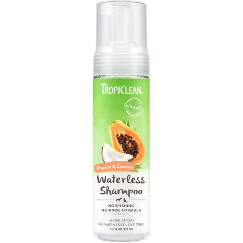 the-raw-superstore-tropiclean-waterless-papaya-coconut-shampoo