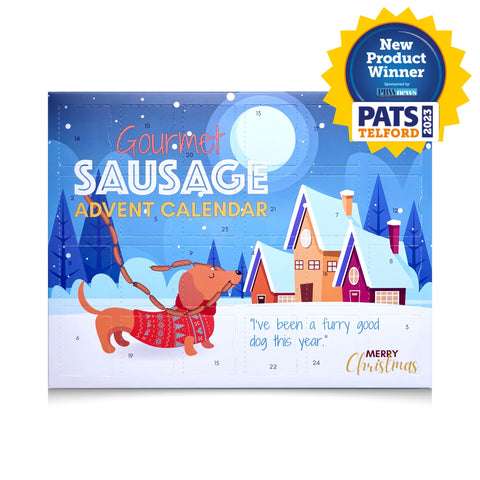 Pet Treats Sausage Advent Calendar