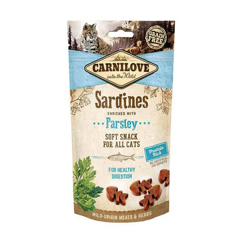 Carnilove Sardine with Parsley Semi-Moist Cat Treats